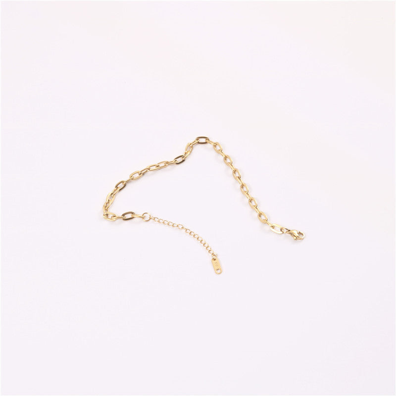 Simple temperament anklet women