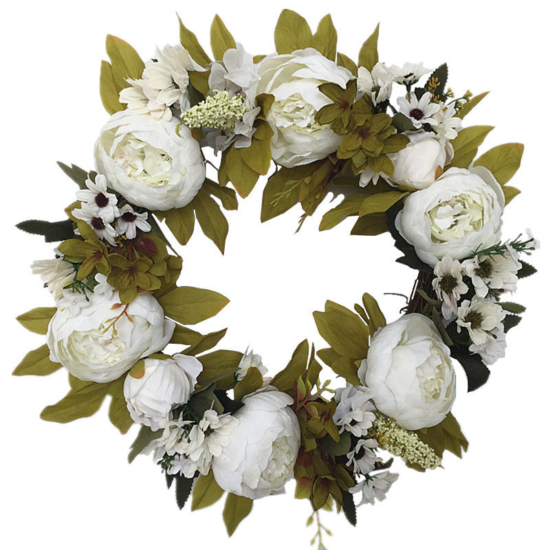 Simulation Garland Wedding Scene Decoration American Wedding Room