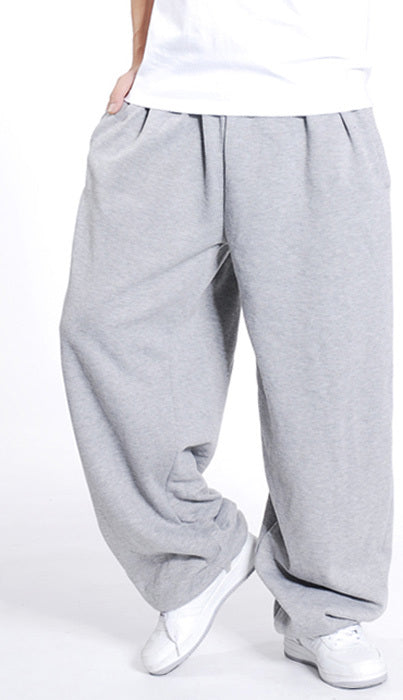 Fat Big Fleece Pants Hip-hop Pants