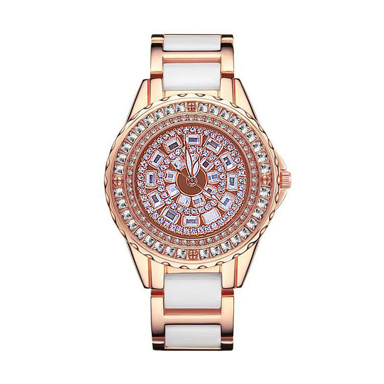 Fashion Full Of Diamond Women Watch Bracelet Full Of Diamond Women