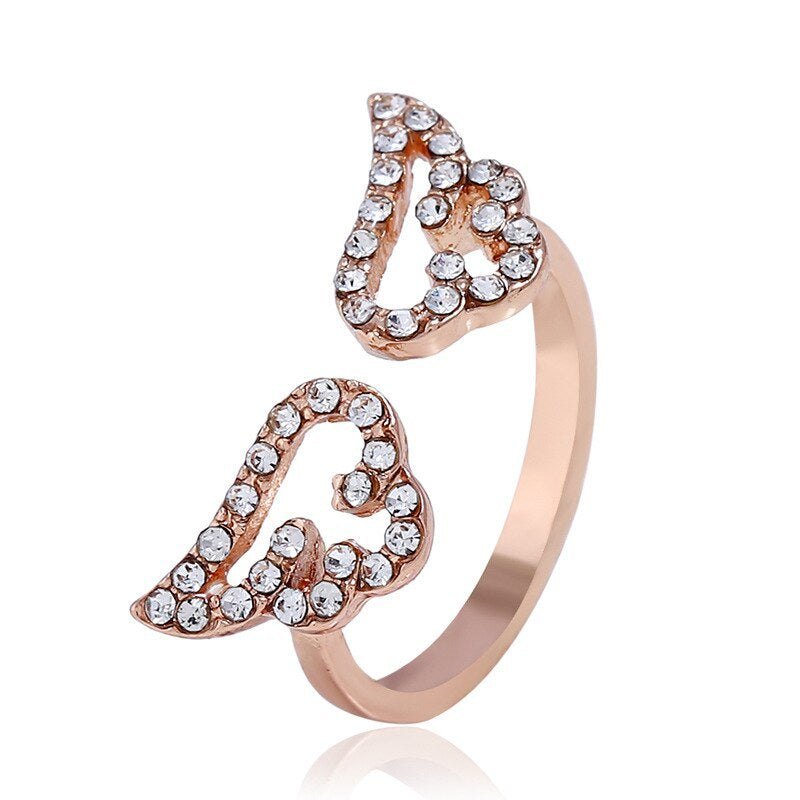 Fashion Angel Wings Wings Rings Women's Tide Accessories Cute Rings Accessories
