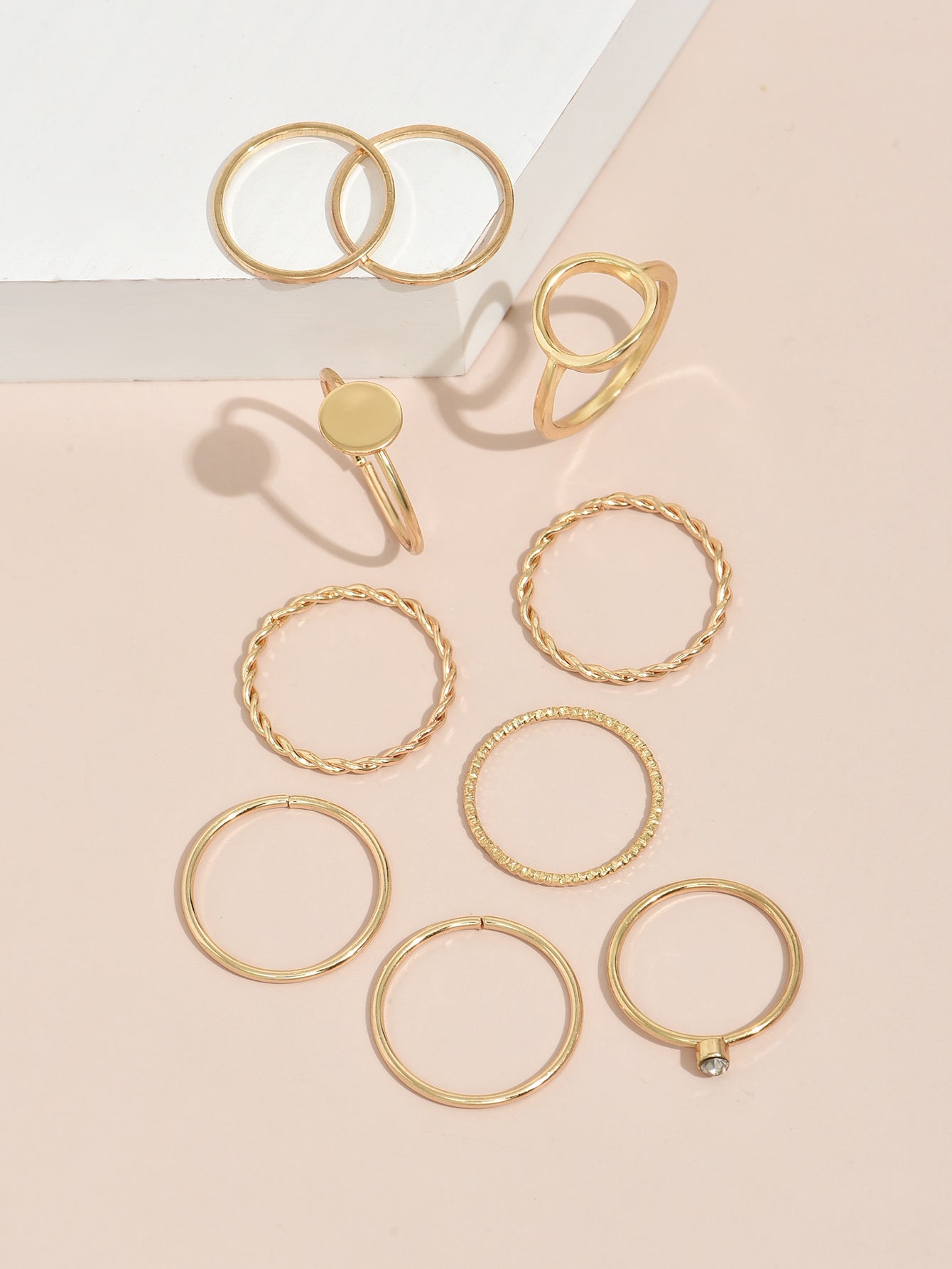 Geometry Suit Ring Women