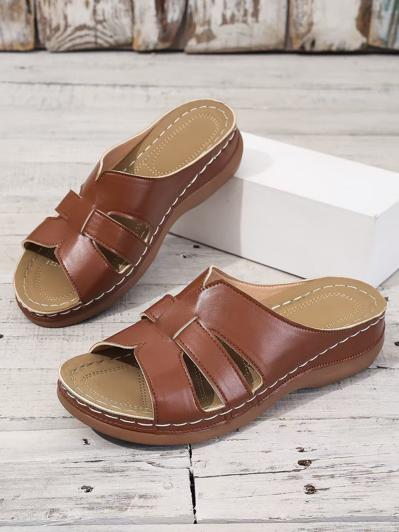 Chaussons grande taille pour femmes de style européen et américain