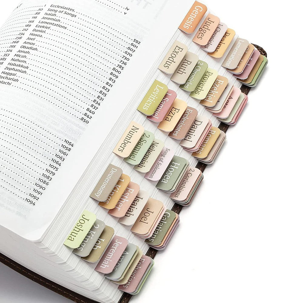 Cross-border Amazon Hot Direct Sales Bible Index Cross Design Exquisite Label Sticker