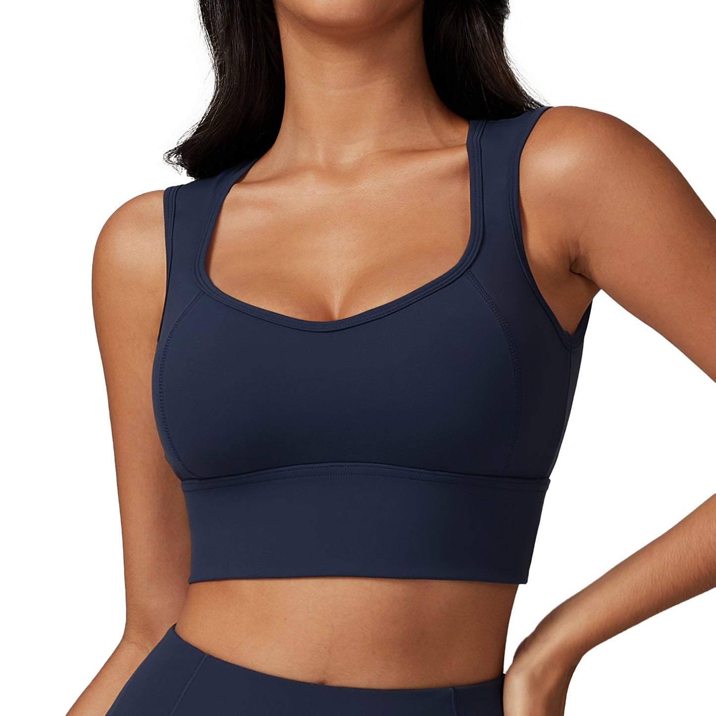 Brushed Back One-piece Sports Underwear For Women