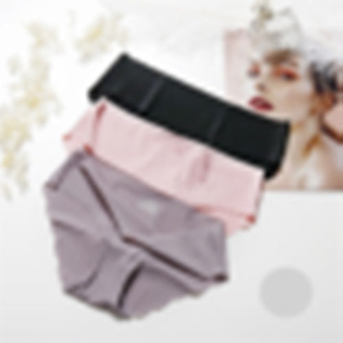 Sous-vêtements ultra-fins pour femmes, culottes sans couture, slips taille basse