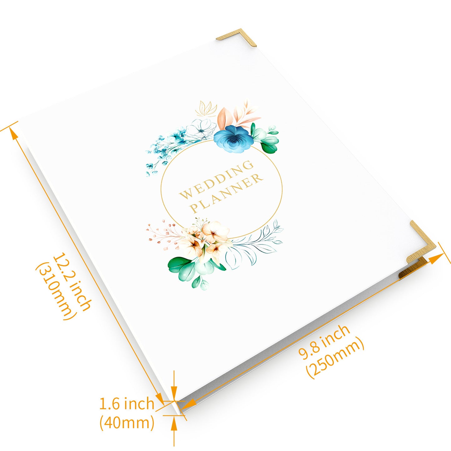 Wedding Planner Hardcover Flyer With Stickers
