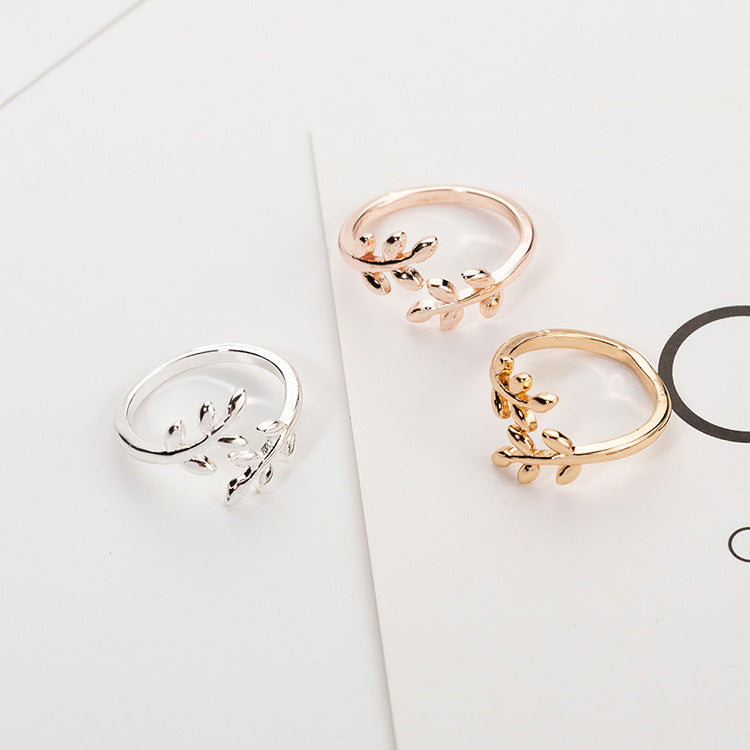 Women Leaf Ring