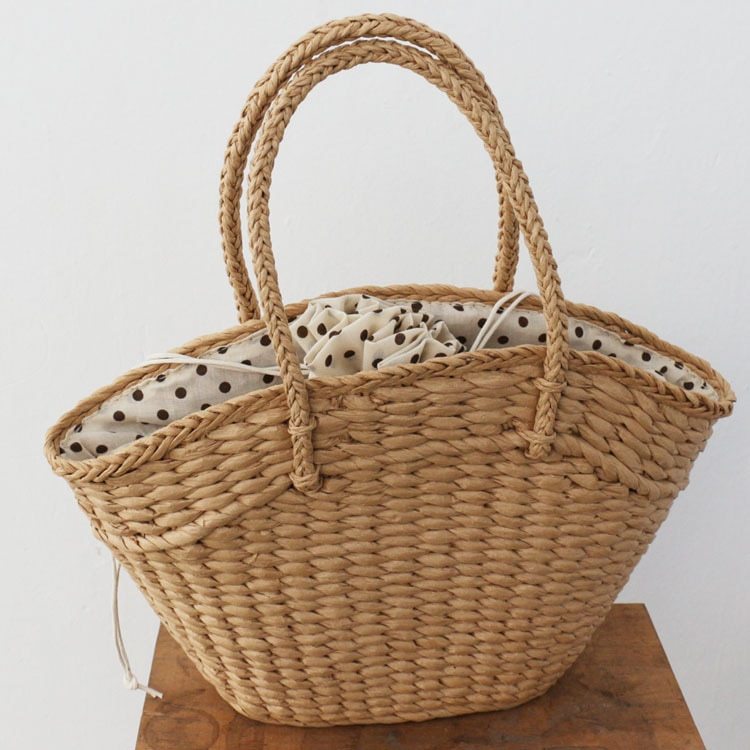 Sacs à main en rotin pour femmes, sacs en osier tendance