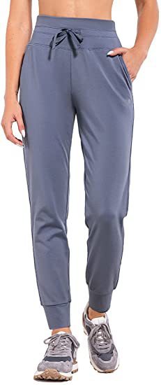Womens Wool Pants Waterproof Sports Pants High Waist Warmth