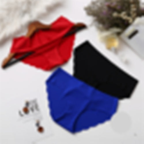 Sous-vêtements ultra-fins pour femmes, culottes sans couture, slips taille basse
