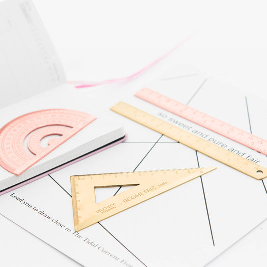 Office stationery ruler set