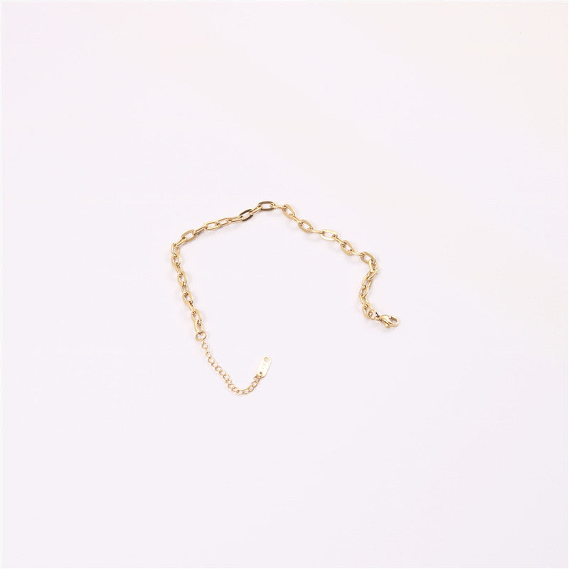 Simple temperament anklet women