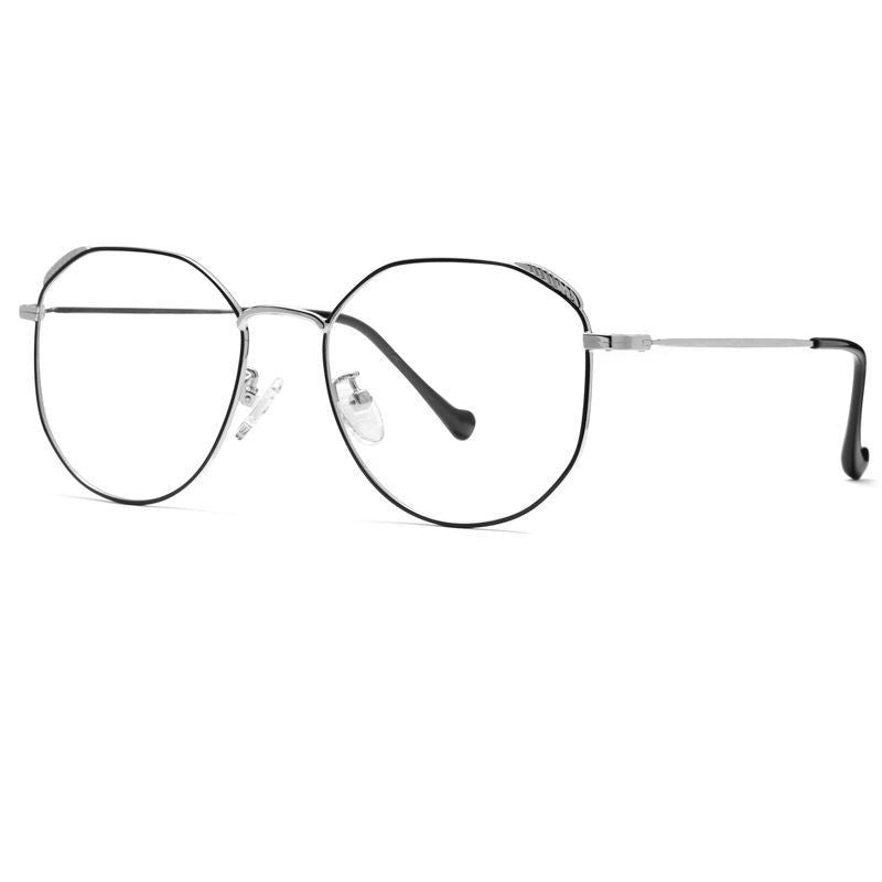 Metal anti-blue light glasses