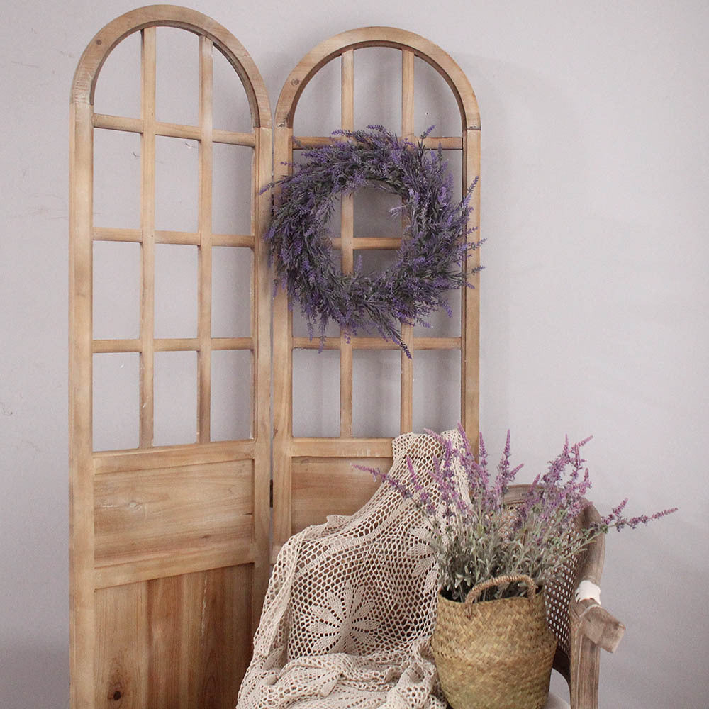 Artificial Wreath Door Decoration Wall Decoration Lavender Wreath Wedding Decoration