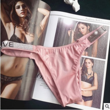 Sous-vêtements de sport et de fitness pour femmes, ceinture fine et brillante, rehaussant les hanches