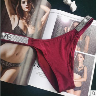 Sous-vêtements de sport et de fitness pour femmes, ceinture fine et brillante, rehaussant les hanches