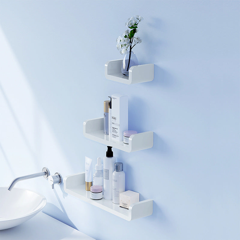 Punch-free Bathroom Shelf Toilet Wall Hanger
