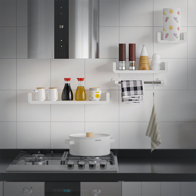Punch-free Bathroom Shelf Toilet Wall Hanger
