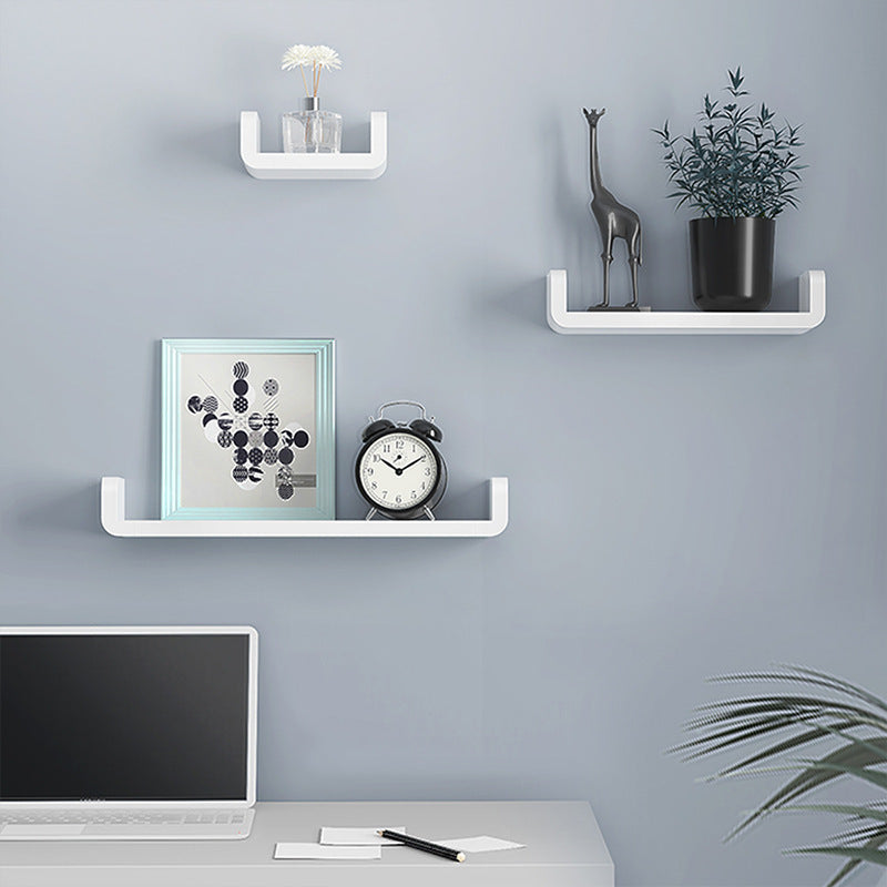 Punch-free Bathroom Shelf Toilet Wall Hanger