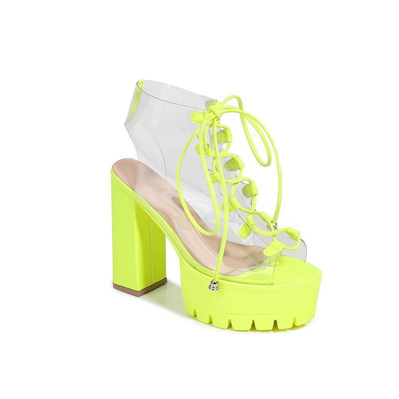Chaussures de mariage tendance pour femmes, talons hauts, sandales d'été