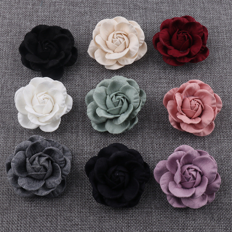 Ethnic Style Simple Fashion Corsage Fabric Flower Accessories Accessories