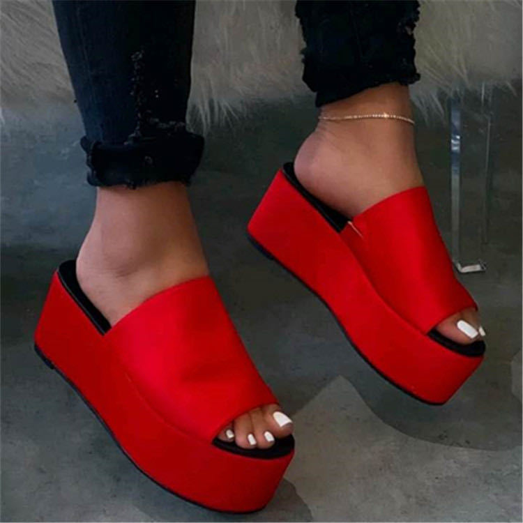 Sandales d'été tendance pour femmes, chaussures compensées, escarpins, talons hauts, tongs, plateformes, nouveauté