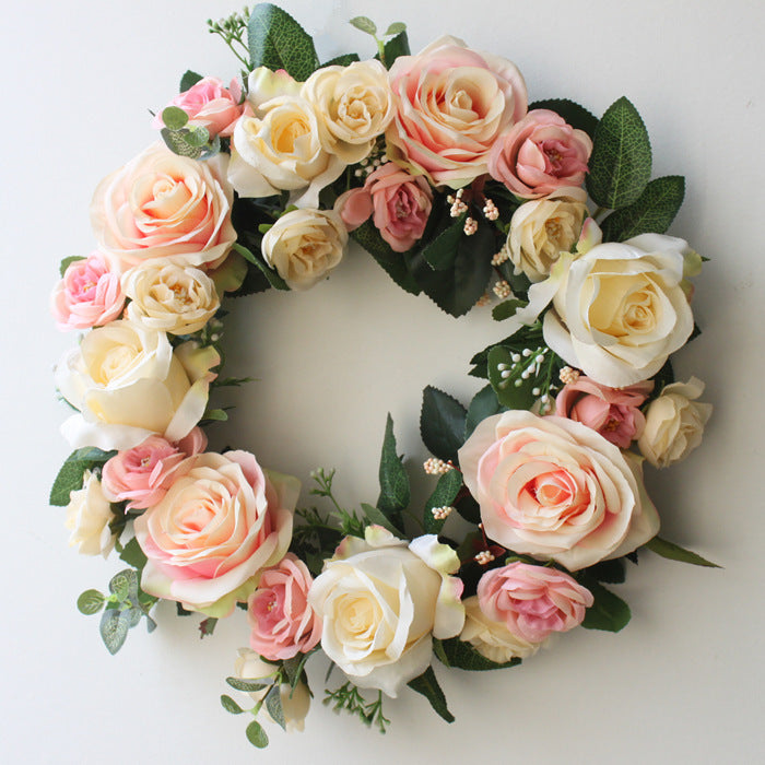 Simulation Garland Wedding Scene Decoration American Wedding Room