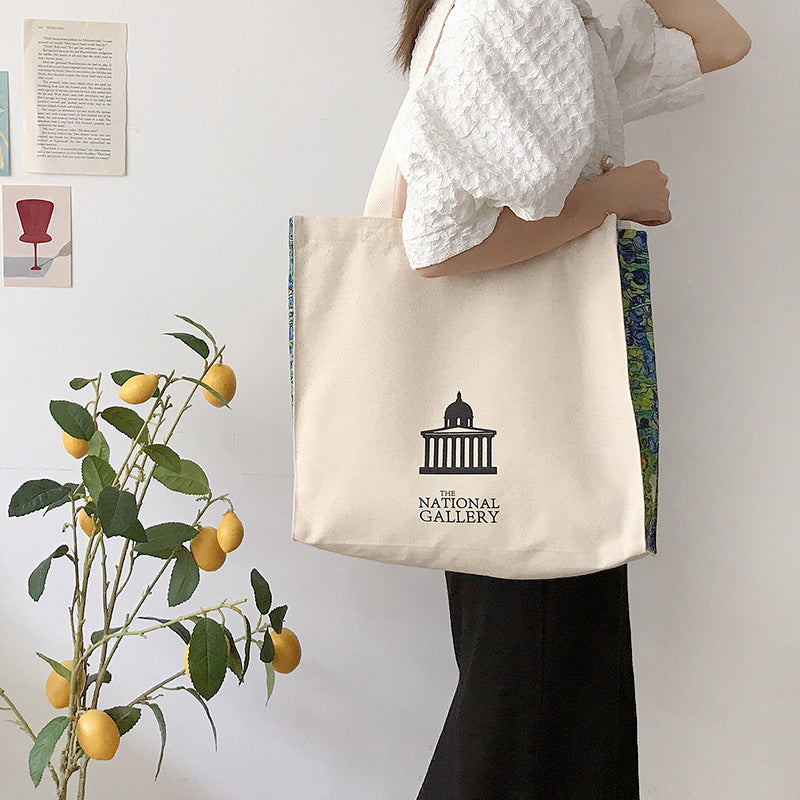 Youda Original Fashion Women Bags Casual Style Female Shopping Bag Simple Ladies Handbags Canvas Tote For Girls Sweet Handbag