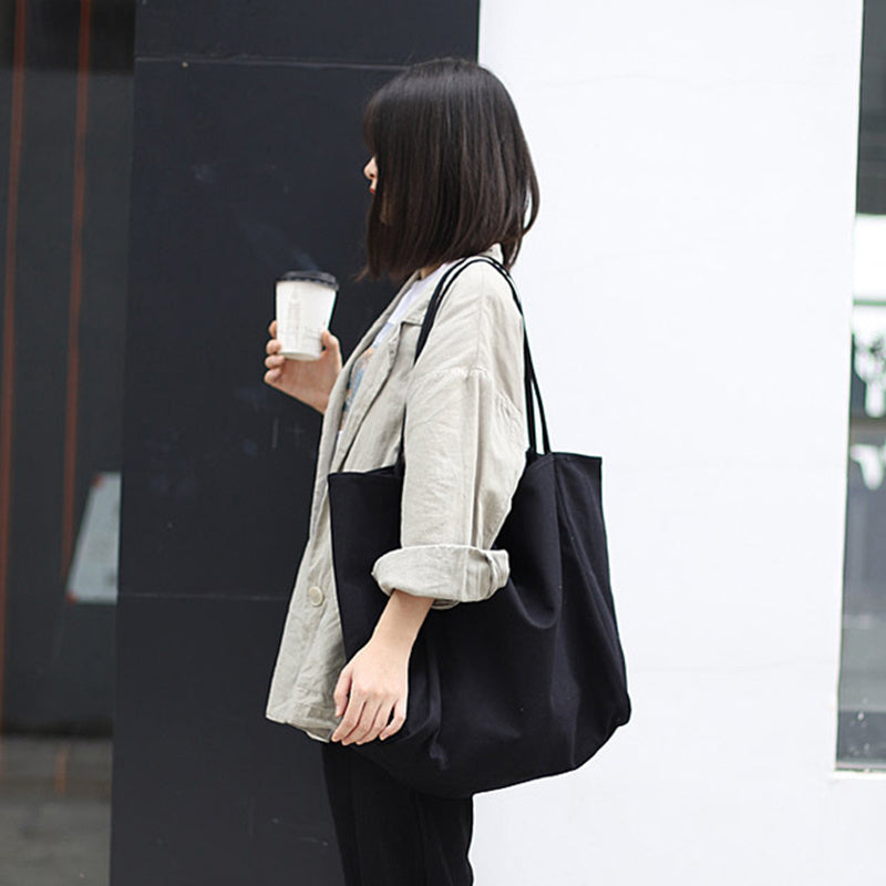 Sacs à main pour femmes, sacs à bandoulière grande capacité pour le shopping, fourre-tout en toile