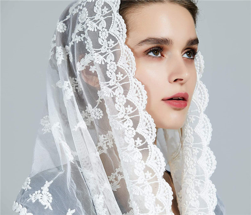 Lace Bridal Veil