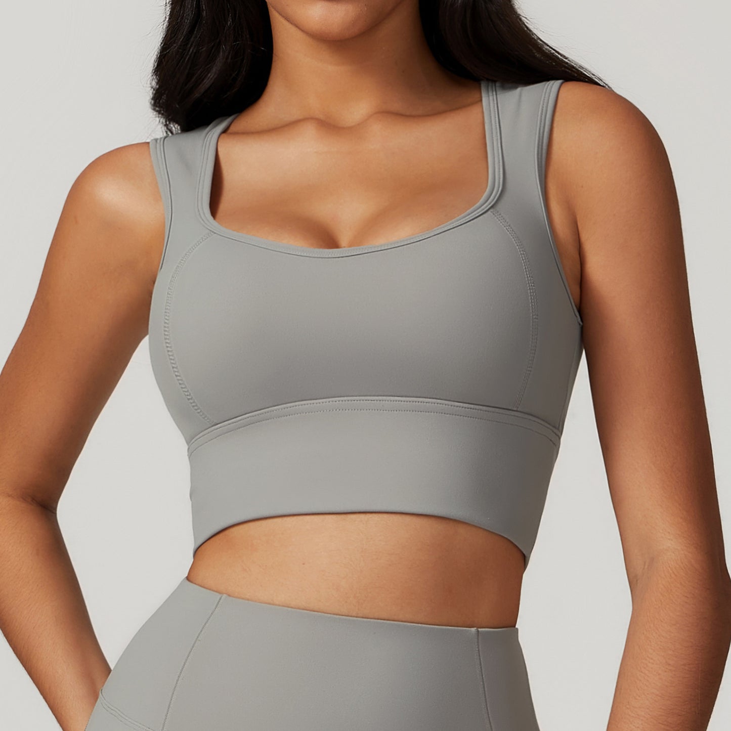 Brushed Back One-piece Sports Underwear For Women