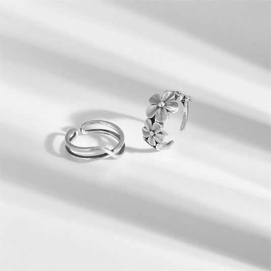 South Korea Dongdaemun Ring Female Ins Does Not Fade