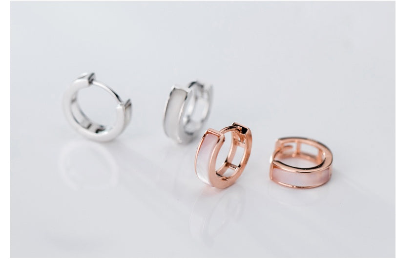 S925 silver earrings women