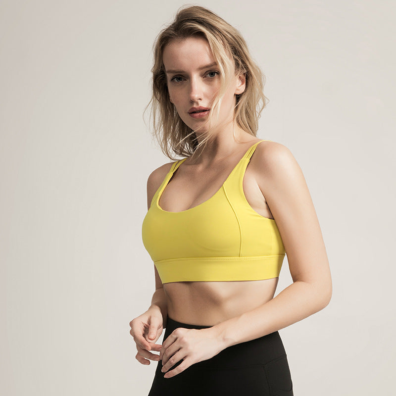 European And American Sports Underwear Women Running Shockproof