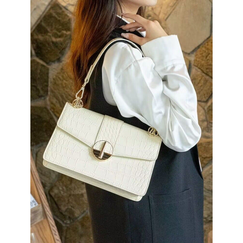 Sac bandoulière à larges bretelles pour femme, mode printemps-été