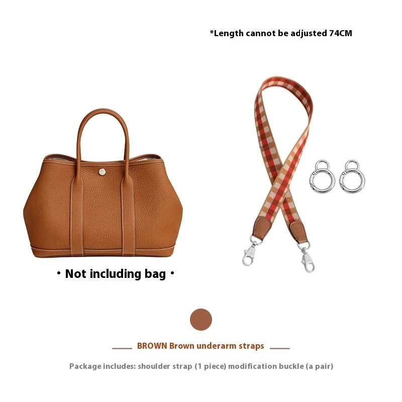 Sac fourre-tout d'atelier ingénieux fait à la main avec bandoulière
