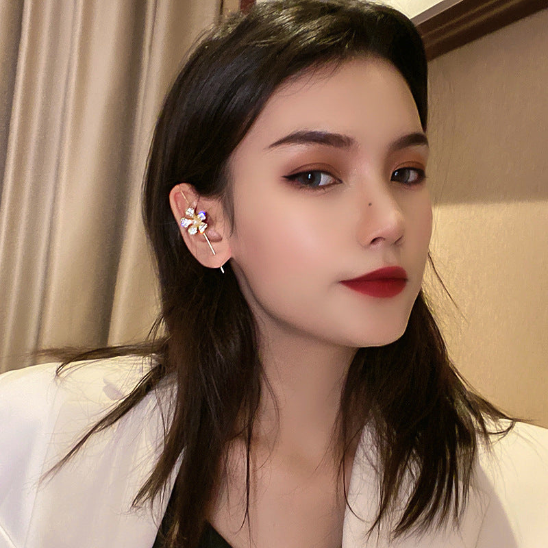 Net Celebrity Earrings Personality Design Sense Fashion Earrings Women