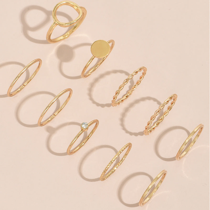 Geometry Suit Ring Women