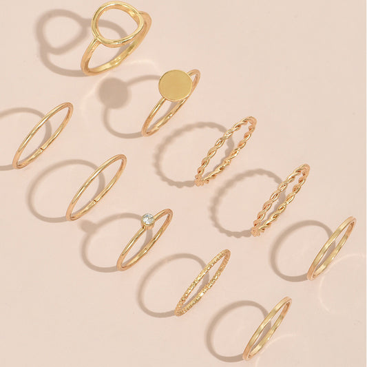 Geometry Suit Ring Women