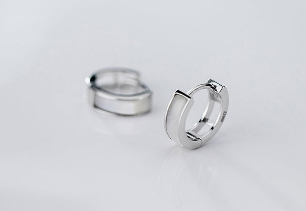 S925 silver earrings women