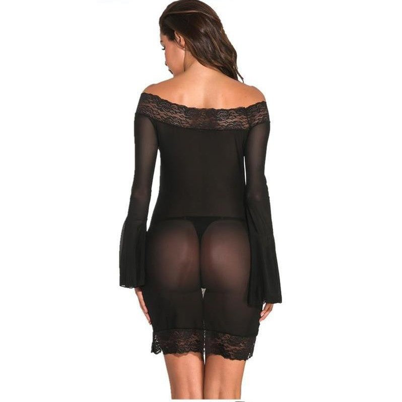 Sous-vêtements Chemise de nuit Robe avec string Femme