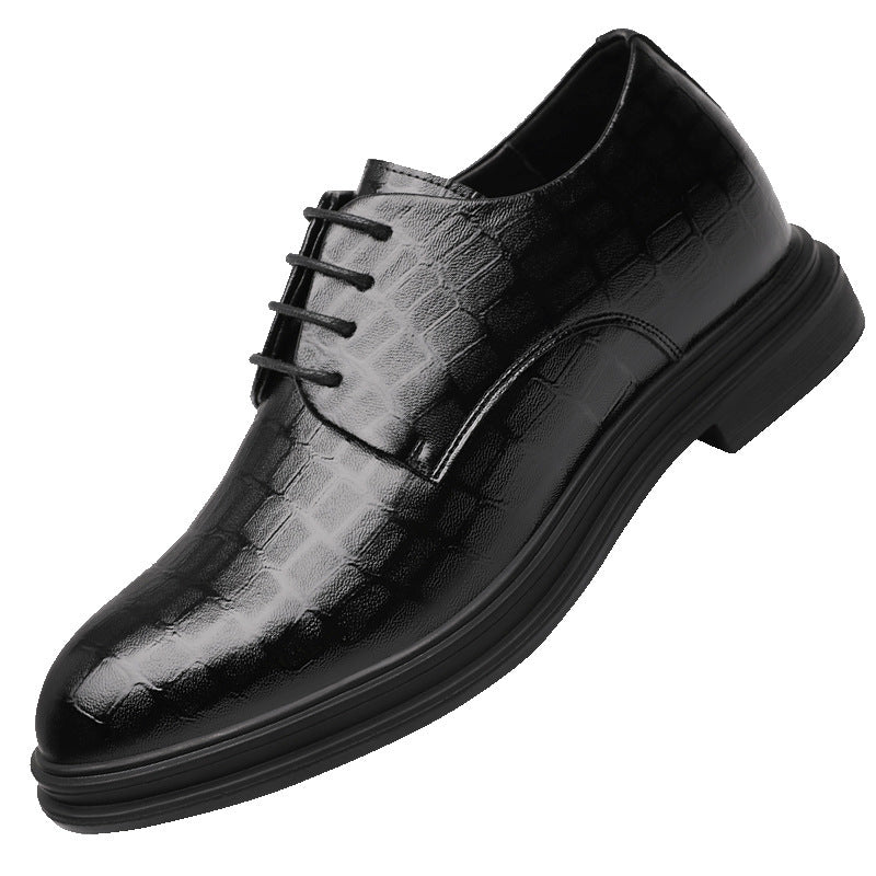 Chaussures en cuir respirantes pour homme, tenues de soirée et d'affaires