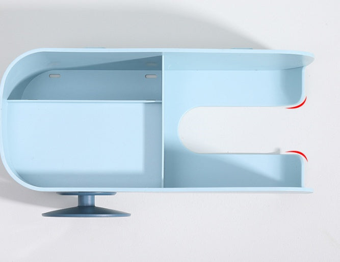 Space-saving multifunctional bathroom hanger