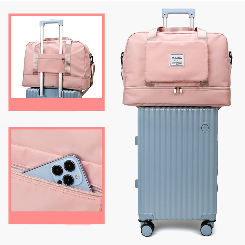 Sacs de voyage pliables pour le sport, la gym, le fourre-tout pour femme