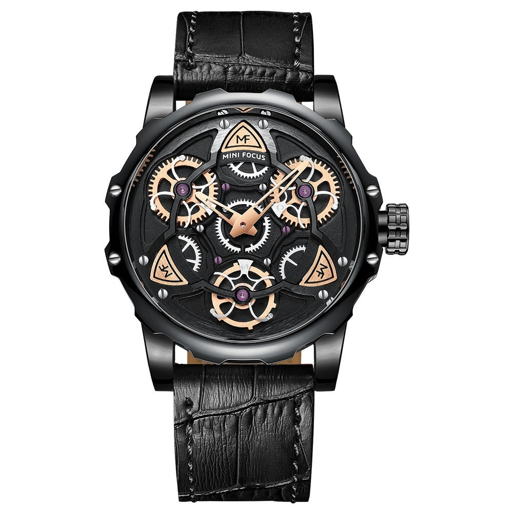 Hollow Belt Casual Men's Watch