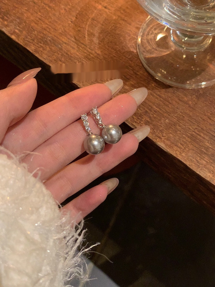 Cool New Chinese Style Opal Earrings