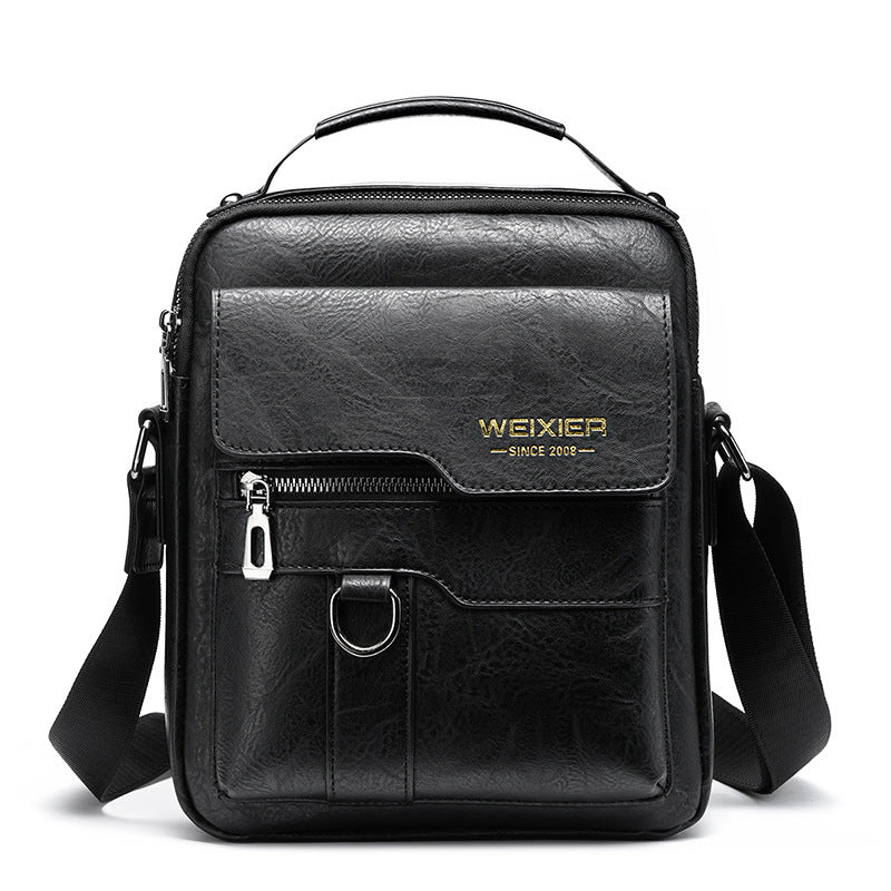 Sac messager à bandoulière pour homme, style rétro, sac à dos d'affaires