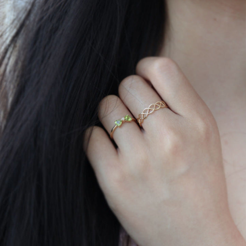 Bow Cute Simple Ring Women