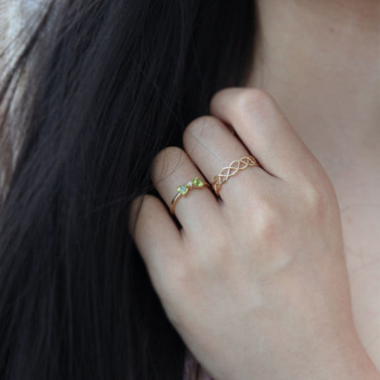 Bow Cute Simple Ring Women
